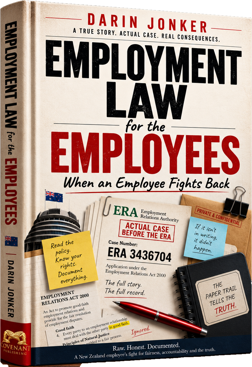 Employment Law for the Employees: When an Employee Fights Back by Darin Jonker — book cover preview